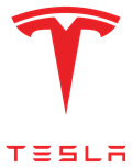 Logo of Tesla - Fiumicino Airport